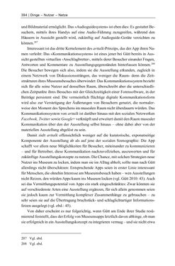 Image of the Page - 394 - in Dinge – Nutzer – Netze - Von der Virtualisierung des Musealen zur Musealisierung des Virtuellen