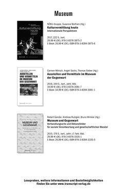 Image of the Page - (000427) - in Dinge – Nutzer – Netze - Von der Virtualisierung des Musealen zur Musealisierung des Virtuellen