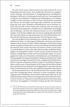 Image of the Page - 18 - in Diskurse des Kalten Krieges - Eine andere österreichische Nachkriegsliteratur