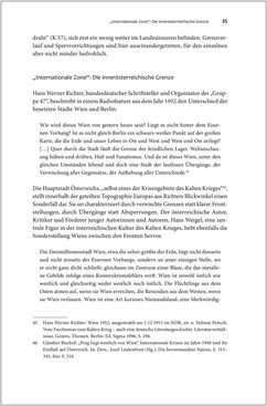 Bild der Seite - 35 - in Diskurse des Kalten Krieges - Eine andere österreichische Nachkriegsliteratur