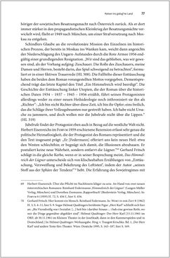 Bild der Seite - 77 - in Diskurse des Kalten Krieges - Eine andere österreichische Nachkriegsliteratur