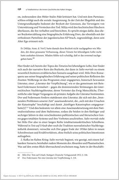 Bild der Seite - 158 - in Diskurse des Kalten Krieges - Eine andere österreichische Nachkriegsliteratur