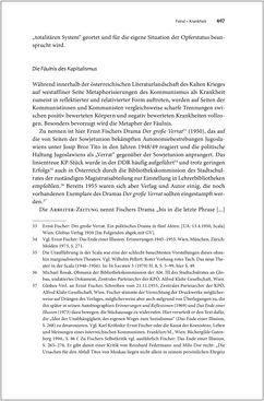 Image of the Page - 407 - in Diskurse des Kalten Krieges - Eine andere österreichische Nachkriegsliteratur