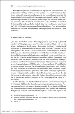 Image of the Page - 446 - in Diskurse des Kalten Krieges - Eine andere österreichische Nachkriegsliteratur