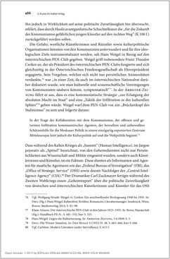 Bild der Seite - 488 - in Diskurse des Kalten Krieges - Eine andere österreichische Nachkriegsliteratur
