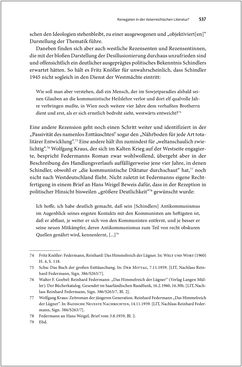 Image of the Page - 537 - in Diskurse des Kalten Krieges - Eine andere österreichische Nachkriegsliteratur