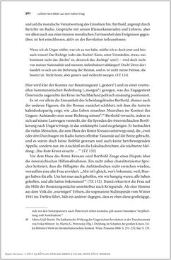 Bild der Seite - 562 - in Diskurse des Kalten Krieges - Eine andere österreichische Nachkriegsliteratur