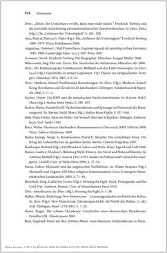 Image of the Page - 674 - in Diskurse des Kalten Krieges - Eine andere österreichische Nachkriegsliteratur