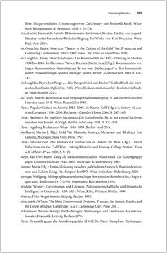 Image of the Page - 689 - in Diskurse des Kalten Krieges - Eine andere österreichische Nachkriegsliteratur