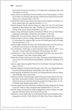 Image of the Page - 696 - in Diskurse des Kalten Krieges - Eine andere österreichische Nachkriegsliteratur