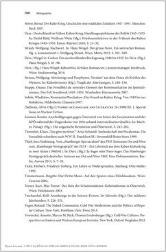 Image of the Page - 700 - in Diskurse des Kalten Krieges - Eine andere österreichische Nachkriegsliteratur