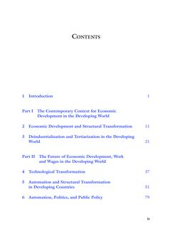 Bild der Seite - (000009) - in Disrupted Development and the Future of Inequality in the Age of Automation