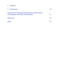 Bild der Seite - (000010) - in Disrupted Development and the Future of Inequality in the Age of Automation