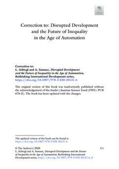 Bild der Seite - (000095) - in Disrupted Development and the Future of Inequality in the Age of Automation