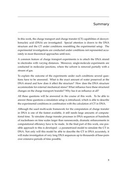 Bild der Seite - 3 - in Charge Transport in DNA - Insights from Simulations