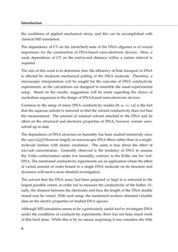 Bild der Seite - 8 - in Charge Transport in DNA - Insights from Simulations