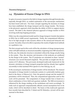 Bild der Seite - 24 - in Charge Transport in DNA - Insights from Simulations