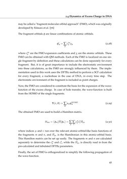 Bild der Seite - 27 - in Charge Transport in DNA - Insights from Simulations