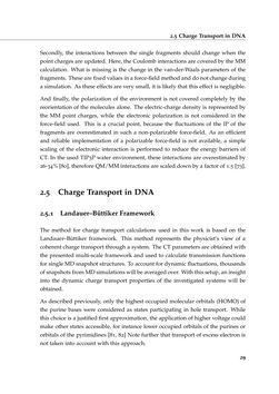 Bild der Seite - 29 - in Charge Transport in DNA - Insights from Simulations