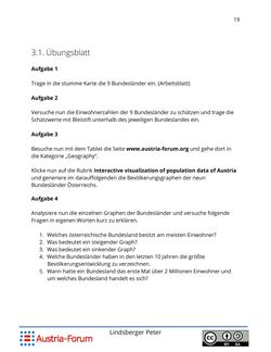 Bild der Seite - 19 - in Seminar/Projekt Informationssysteme - Ausgewählte Unterrichtsbeispiele für den IT-Unterstützten Geographieunterricht