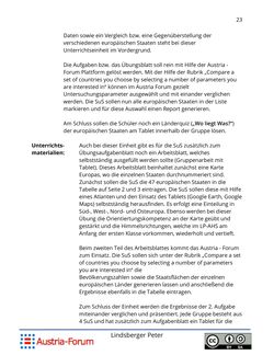 Bild der Seite - 23 - in Seminar/Projekt Informationssysteme - Ausgewählte Unterrichtsbeispiele für den IT-Unterstützten Geographieunterricht