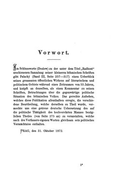 Image of the Page - (000005) - in Palacký's Politisches Vermächtniss