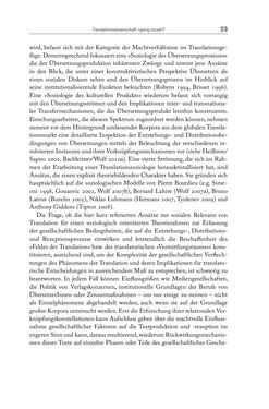Image of the Page - 23 - in Die vielsprachige Seele Kakaniens - Übersetzen und Dolmetschen in der Habsburgermonarchie 1848 bis 1918