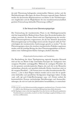 Bild der Seite - 54 - in Die vielsprachige Seele Kakaniens - Übersetzen und Dolmetschen in der Habsburgermonarchie 1848 bis 1918