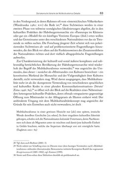 Image of the Page - 63 - in Die vielsprachige Seele Kakaniens - Übersetzen und Dolmetschen in der Habsburgermonarchie 1848 bis 1918