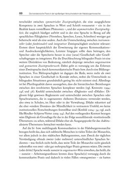 Image of the Page - 88 - in Die vielsprachige Seele Kakaniens - Übersetzen und Dolmetschen in der Habsburgermonarchie 1848 bis 1918