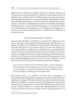 Image of the Page - 104 - in Die vielsprachige Seele Kakaniens - Übersetzen und Dolmetschen in der Habsburgermonarchie 1848 bis 1918