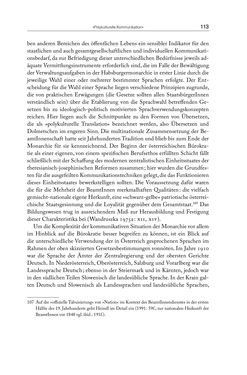 Image of the Page - 113 - in Die vielsprachige Seele Kakaniens - Übersetzen und Dolmetschen in der Habsburgermonarchie 1848 bis 1918