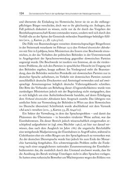 Image of the Page - 124 - in Die vielsprachige Seele Kakaniens - Übersetzen und Dolmetschen in der Habsburgermonarchie 1848 bis 1918