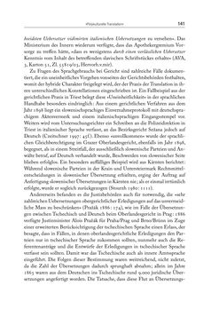 Bild der Seite - 141 - in Die vielsprachige Seele Kakaniens - Übersetzen und Dolmetschen in der Habsburgermonarchie 1848 bis 1918