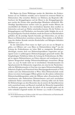 Image of the Page - 175 - in Die vielsprachige Seele Kakaniens - Übersetzen und Dolmetschen in der Habsburgermonarchie 1848 bis 1918