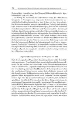 Image of the Page - 176 - in Die vielsprachige Seele Kakaniens - Übersetzen und Dolmetschen in der Habsburgermonarchie 1848 bis 1918