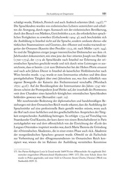 Image of the Page - 181 - in Die vielsprachige Seele Kakaniens - Übersetzen und Dolmetschen in der Habsburgermonarchie 1848 bis 1918