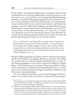 Image of the Page - 258 - in Die vielsprachige Seele Kakaniens - Übersetzen und Dolmetschen in der Habsburgermonarchie 1848 bis 1918