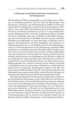 Image of the Page - 359 - in Die vielsprachige Seele Kakaniens - Übersetzen und Dolmetschen in der Habsburgermonarchie 1848 bis 1918