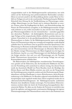 Image of the Page - 360 - in Die vielsprachige Seele Kakaniens - Übersetzen und Dolmetschen in der Habsburgermonarchie 1848 bis 1918