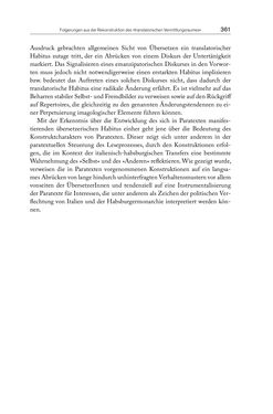 Bild der Seite - 361 - in Die vielsprachige Seele Kakaniens - Übersetzen und Dolmetschen in der Habsburgermonarchie 1848 bis 1918