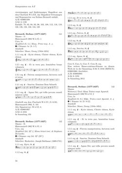 Image of the Page - 34 - in Dommusikarchiv Salzburg (A-Sd) - Thematischer Katalog der musikalischen Quellen