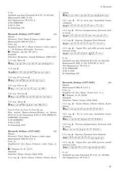 Image of the Page - 35 - in Dommusikarchiv Salzburg (A-Sd) - Thematischer Katalog der musikalischen Quellen