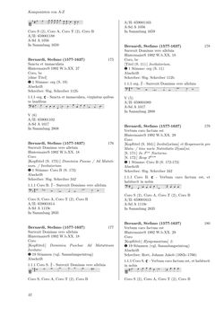 Bild der Seite - 42 - in Dommusikarchiv Salzburg (A-Sd) - Thematischer Katalog der musikalischen Quellen