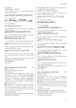Bild der Seite - 65 - in Dommusikarchiv Salzburg (A-Sd) - Thematischer Katalog der musikalischen Quellen