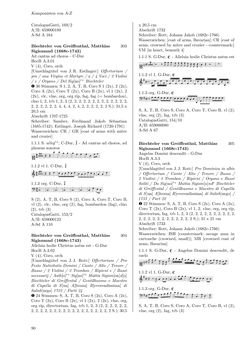 Bild der Seite - 90 - in Dommusikarchiv Salzburg (A-Sd) - Thematischer Katalog der musikalischen Quellen