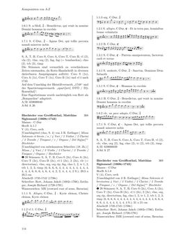Bild der Seite - 114 - in Dommusikarchiv Salzburg (A-Sd) - Thematischer Katalog der musikalischen Quellen