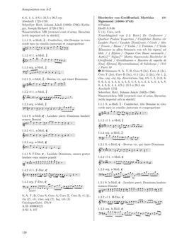 Bild der Seite - 130 - in Dommusikarchiv Salzburg (A-Sd) - Thematischer Katalog der musikalischen Quellen