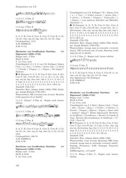 Bild der Seite - 132 - in Dommusikarchiv Salzburg (A-Sd) - Thematischer Katalog der musikalischen Quellen