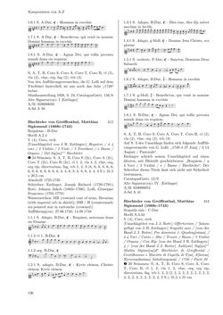 Bild der Seite - 136 - in Dommusikarchiv Salzburg (A-Sd) - Thematischer Katalog der musikalischen Quellen